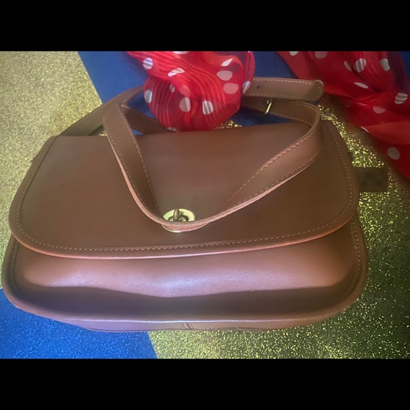 CLASSIC BRITISH TAN CROSSBODY STAR Bag FLAWED - Picture 3 of 16